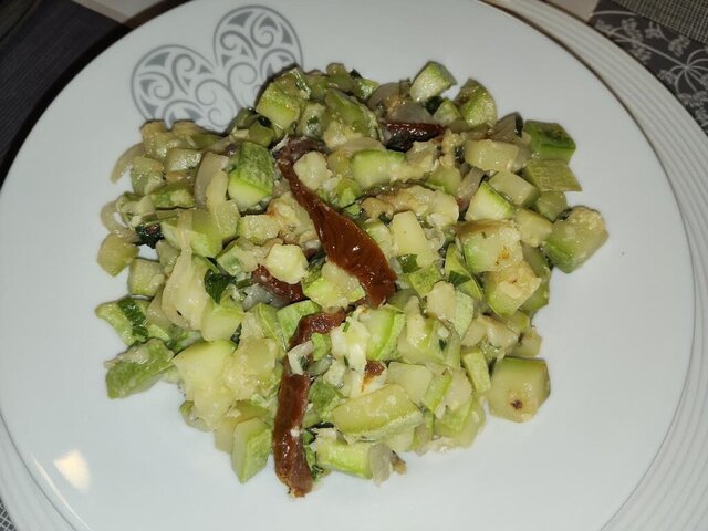 photo de Courgettes sautées au parmesan